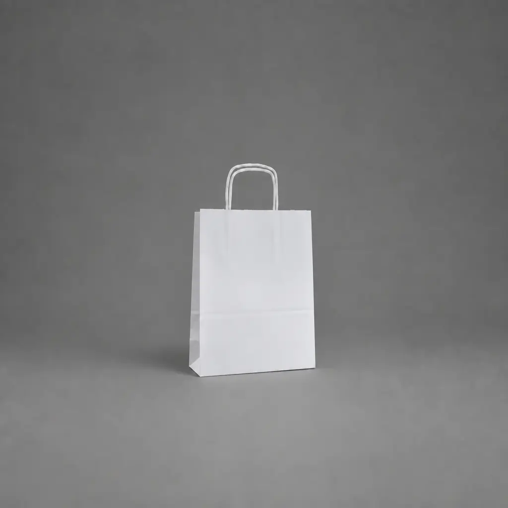 Show details for FSC® Twisted Handle Kraft Paper Bags - Plain
