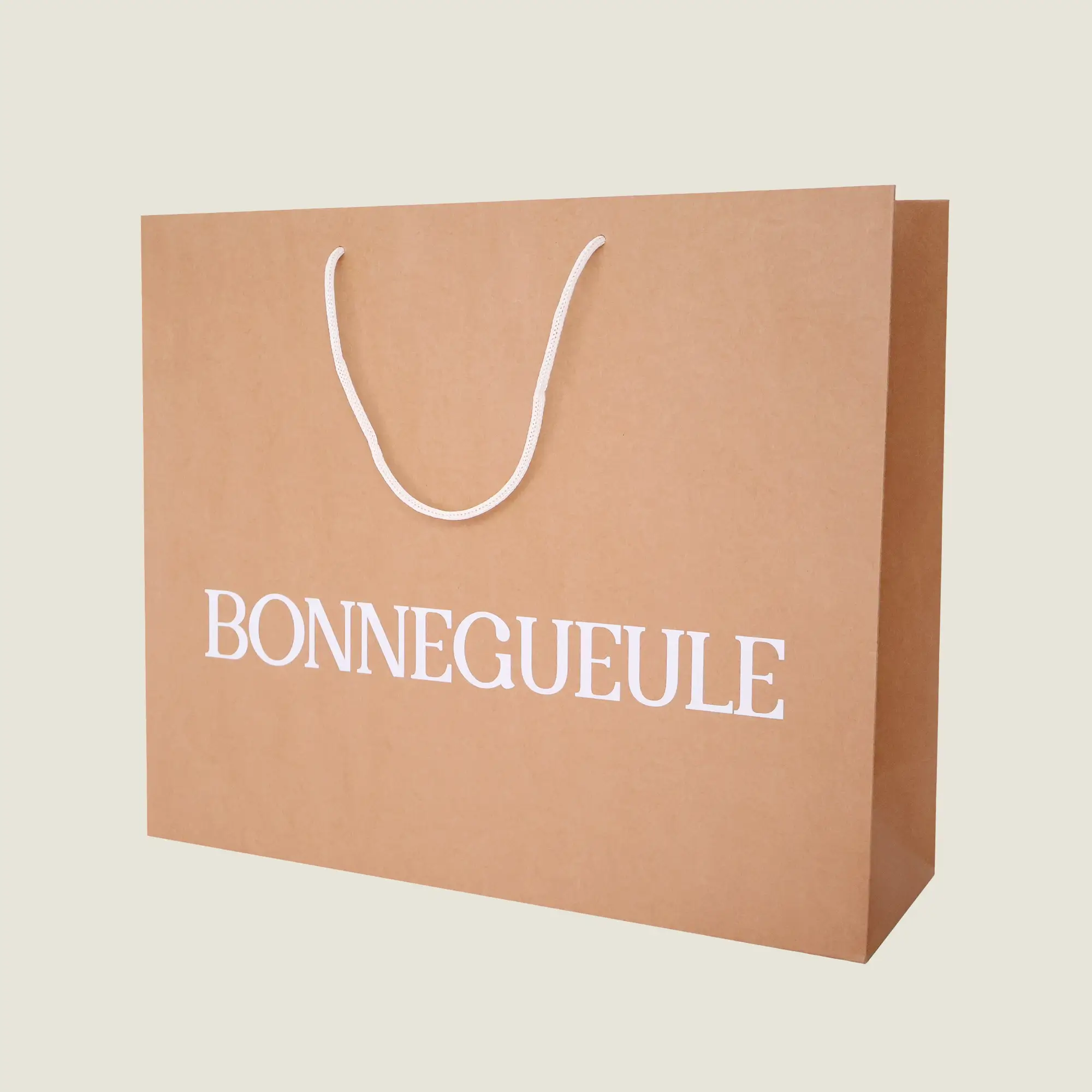 Show details for Bespoke Luxury Natural Kraft Paper Bags