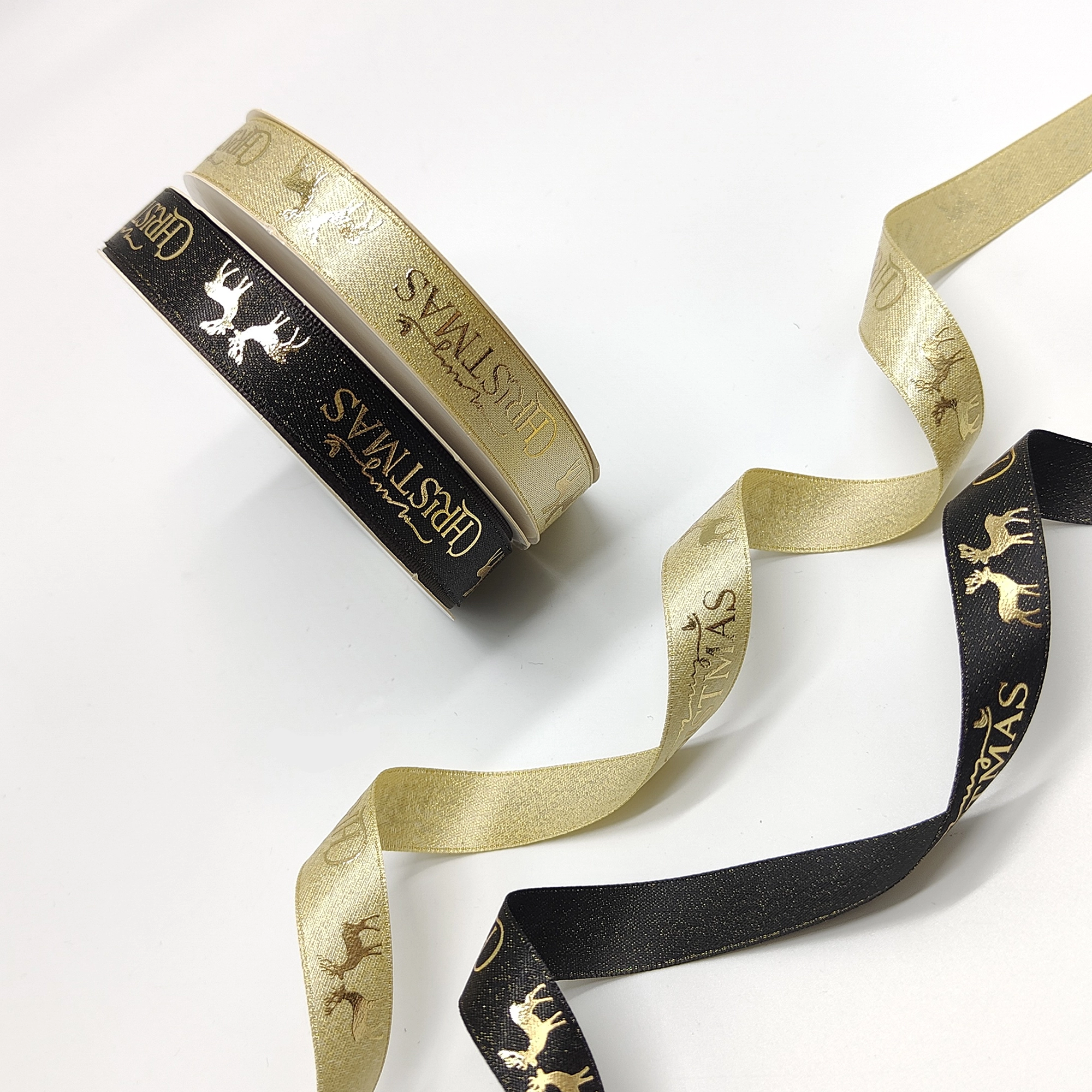 Show details for Printed Satin Ribbon
