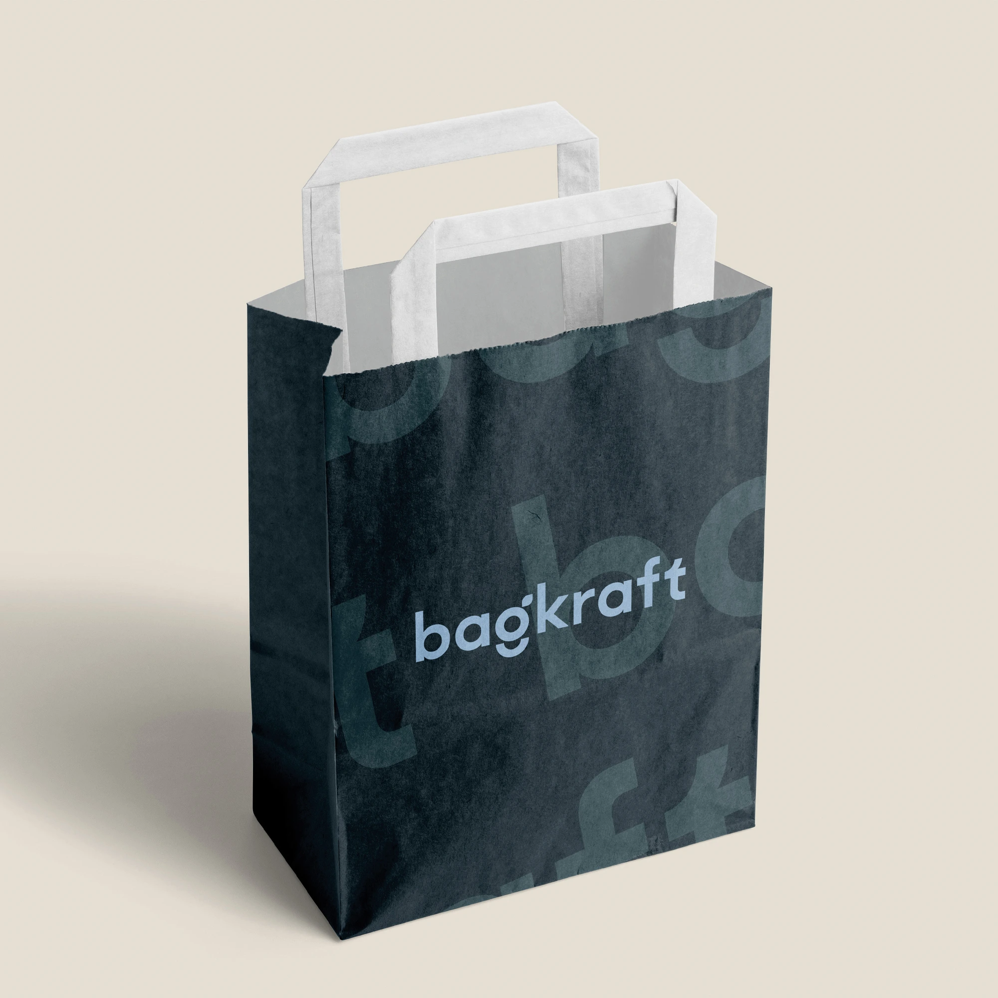 Show details for Bespoke Flat Handle Paper Bags