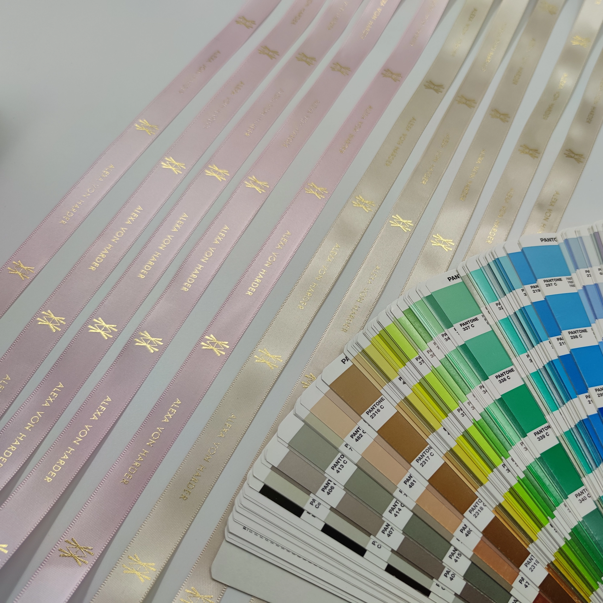 Show details for Printed Satin Ribbon