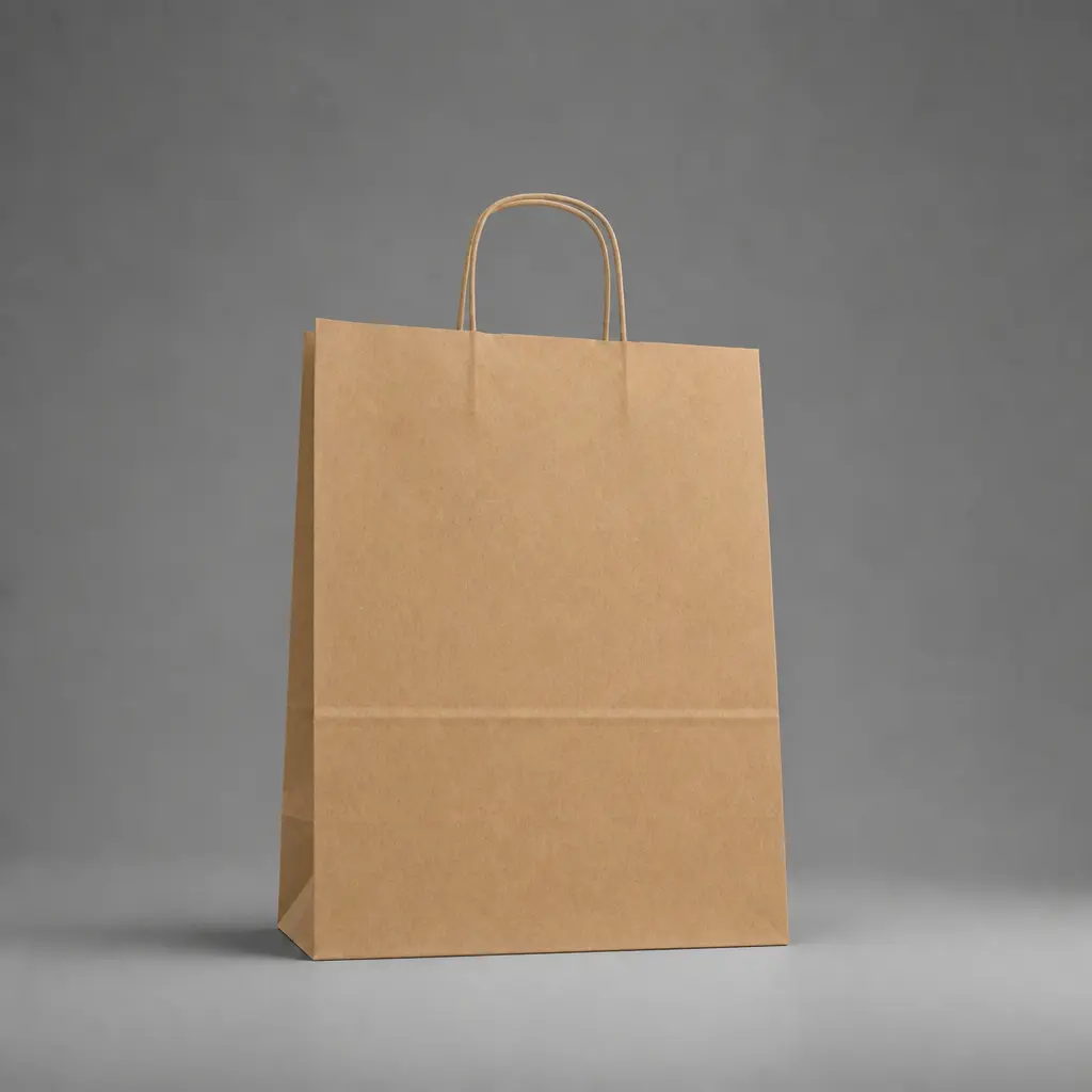 Show details for Copy of FSC® Twisted Handle Kraft Paper Bags - Plain