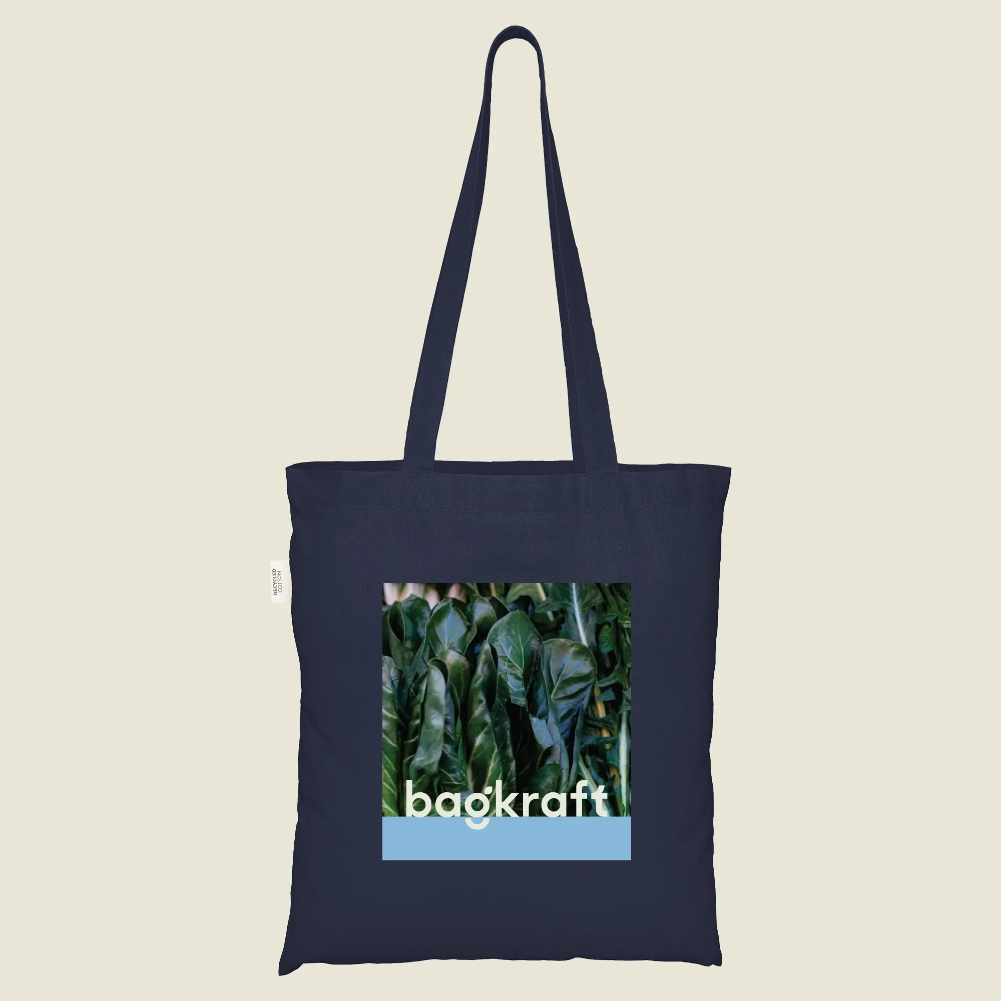 Show details for Coloured Recycled Cotton Bags - Full Colour Print