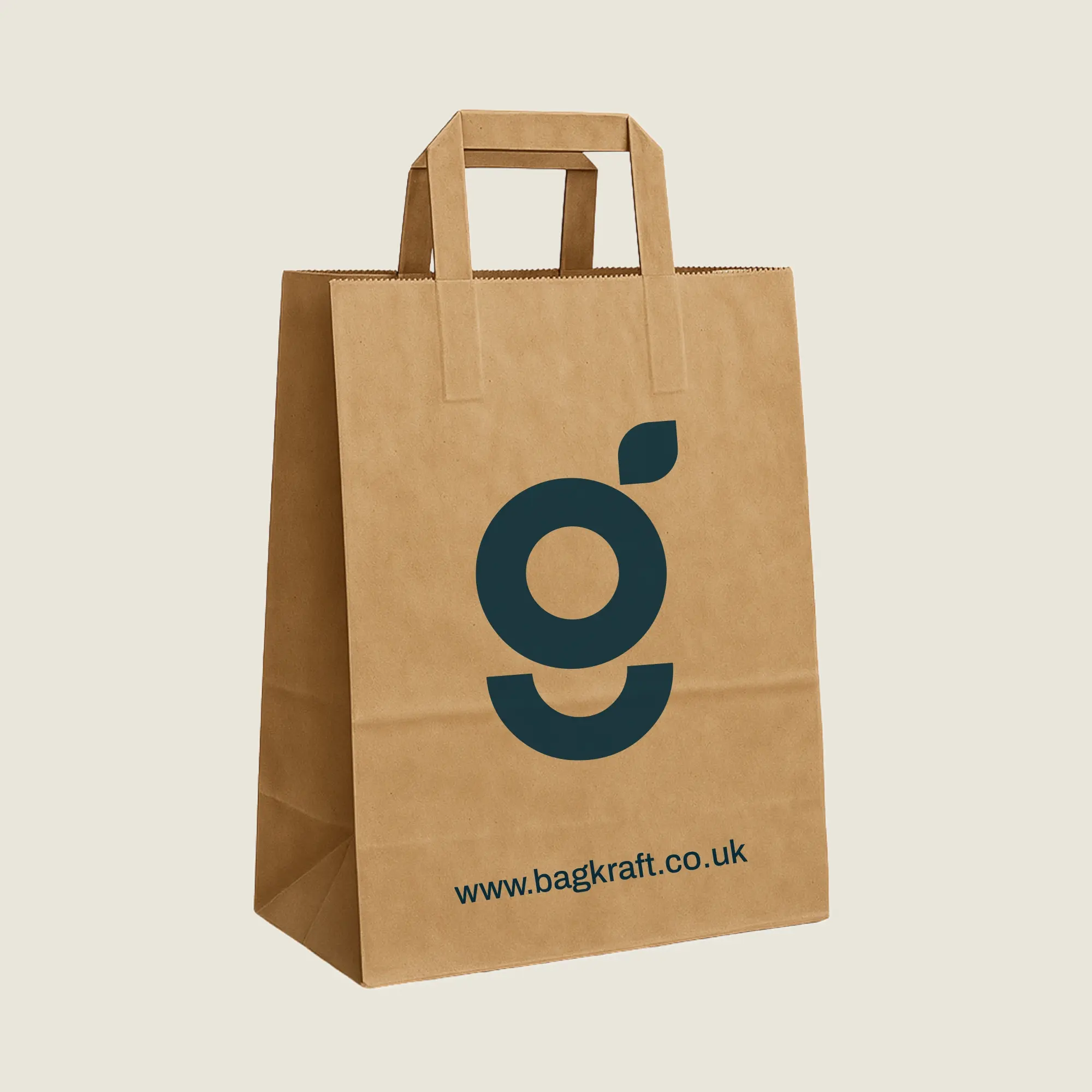 Show details for Fast Track Flat Handle Paper Bags