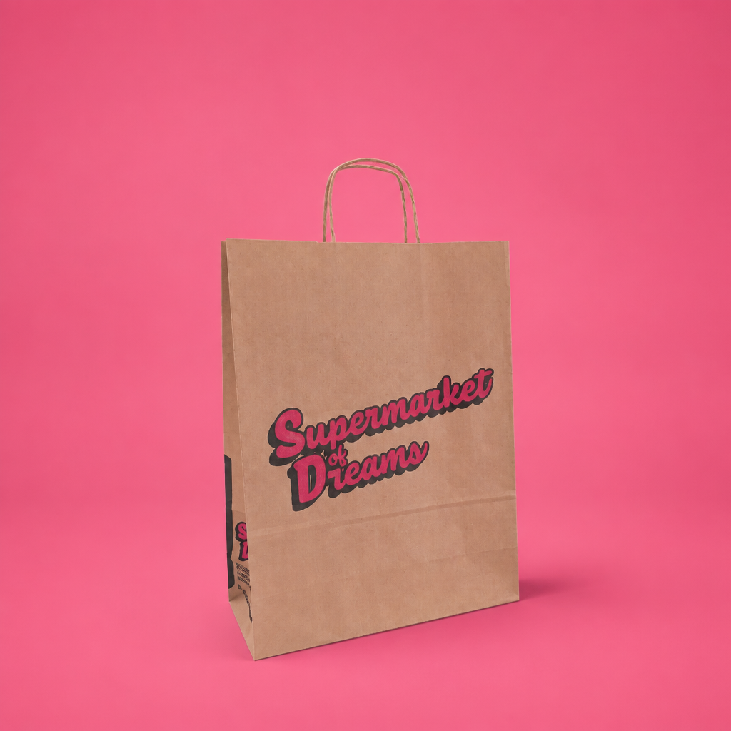 Picture of Twisted Handle Paper Bags - Flexo Printed