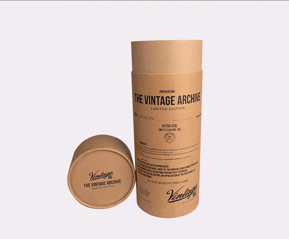 Picture of Printed Brown Kraft Tubes